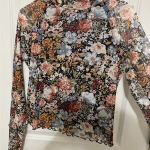 Floral Long Sleeve Top